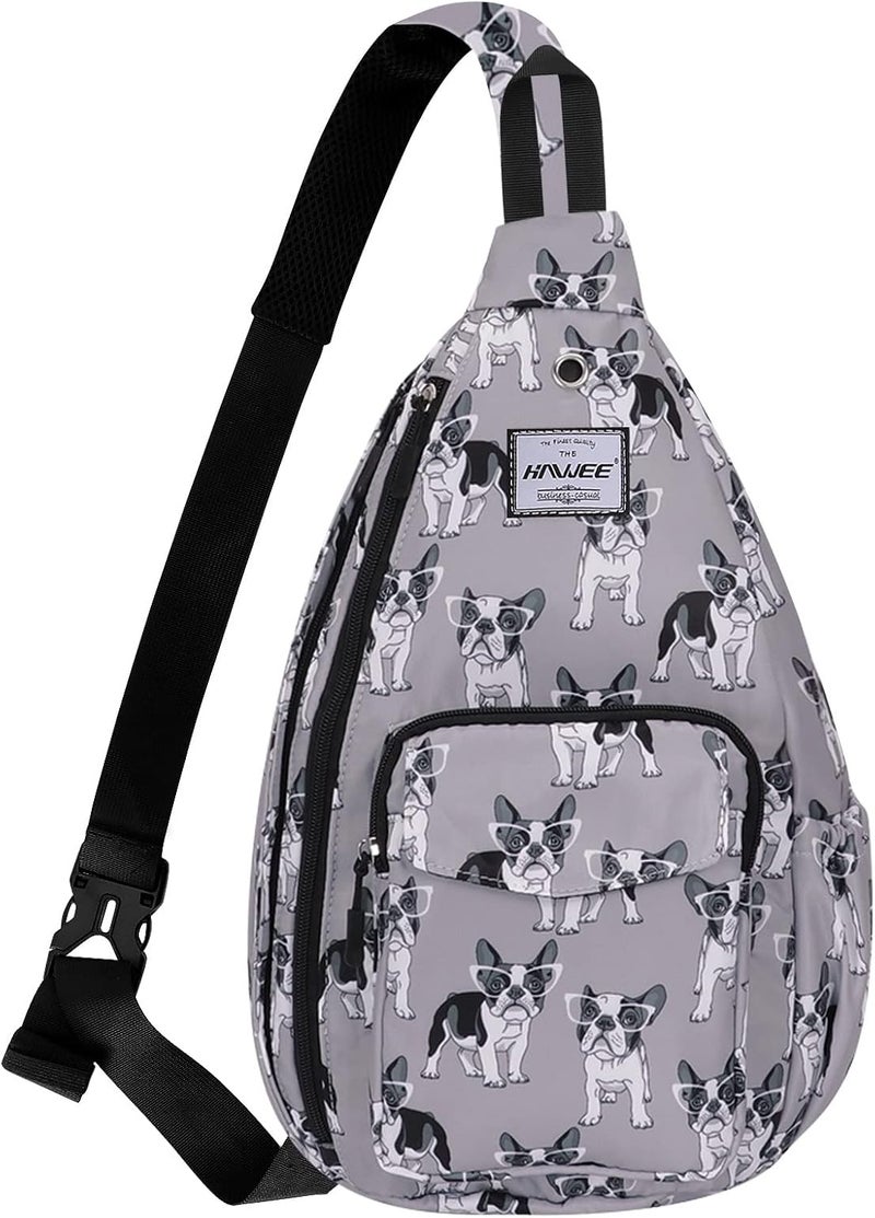 HAWEE Backpack Sling for Women Anti-Water Crossbody Bag Inclined Adjustable Pack | Casual, Adjustable Strap, Water Repellent, for Travel/Sport - Image 1